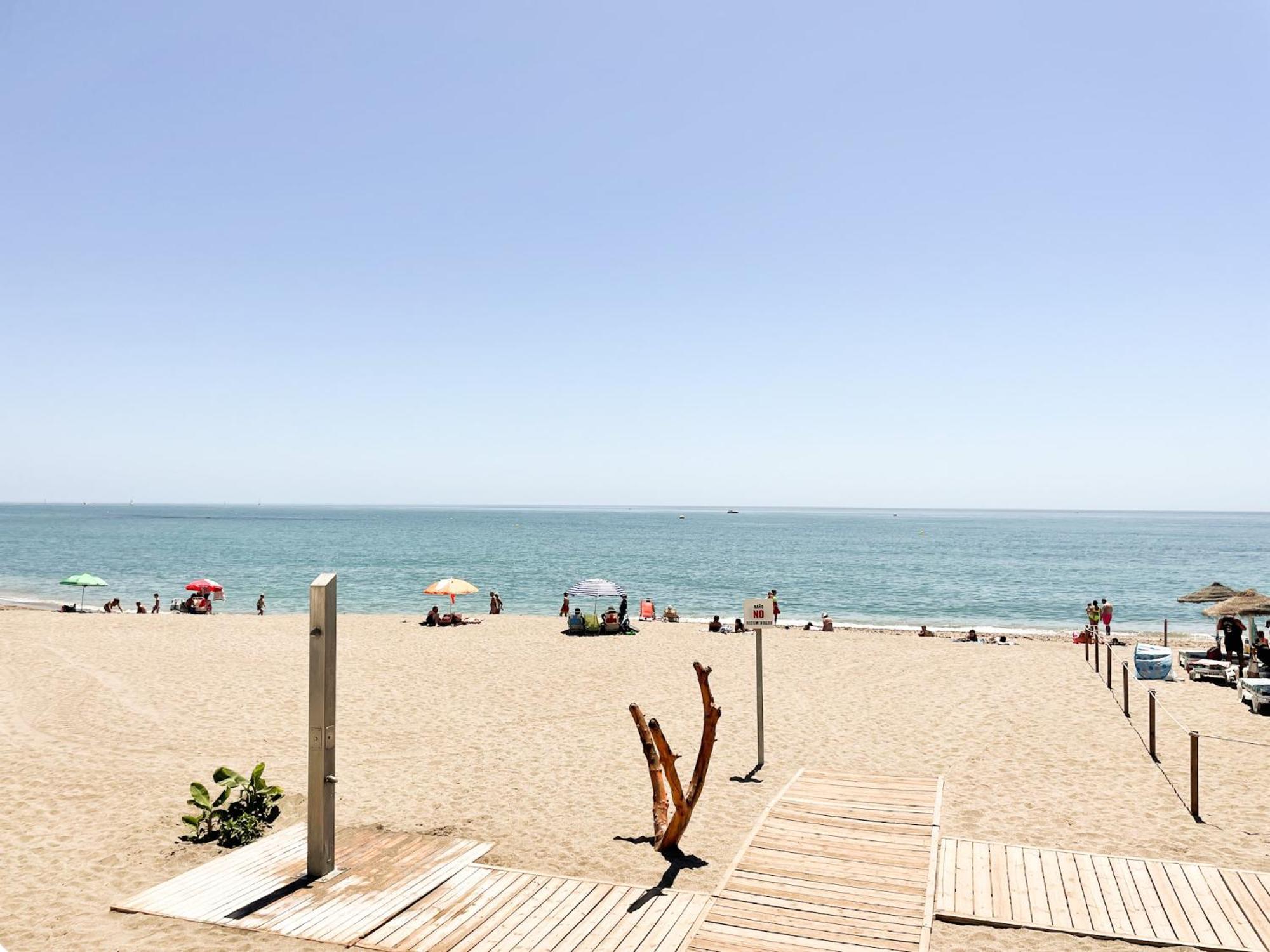 Apartament Vistas Al Mar A 1 Min De Playa Con Parkig Gratis Benalmádena Zewnętrze zdjęcie